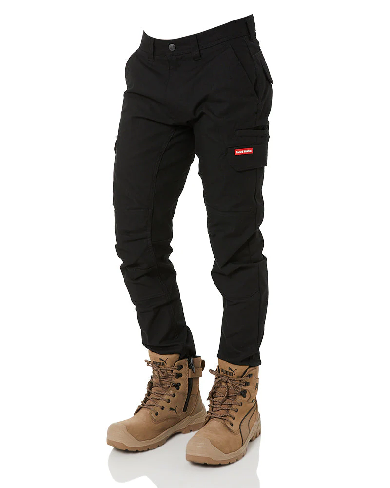 3056 Stretch Cargo Pant - Black - Image 3