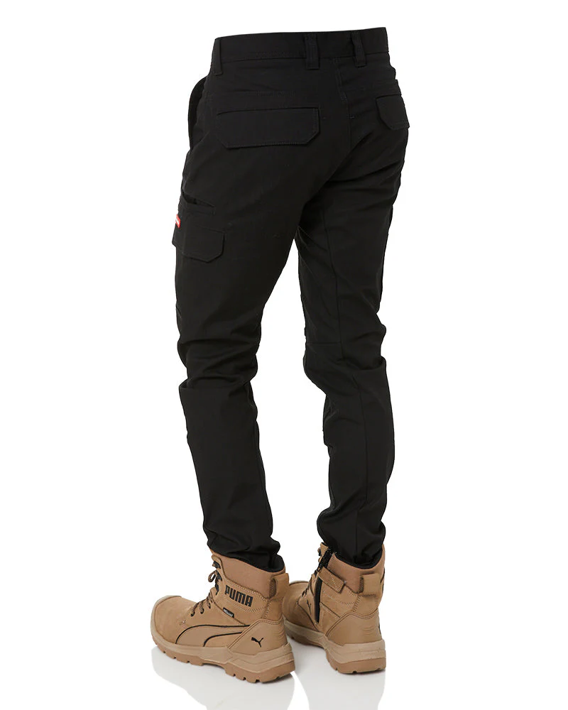 3056 Stretch Cargo Pant - Black - Image 4