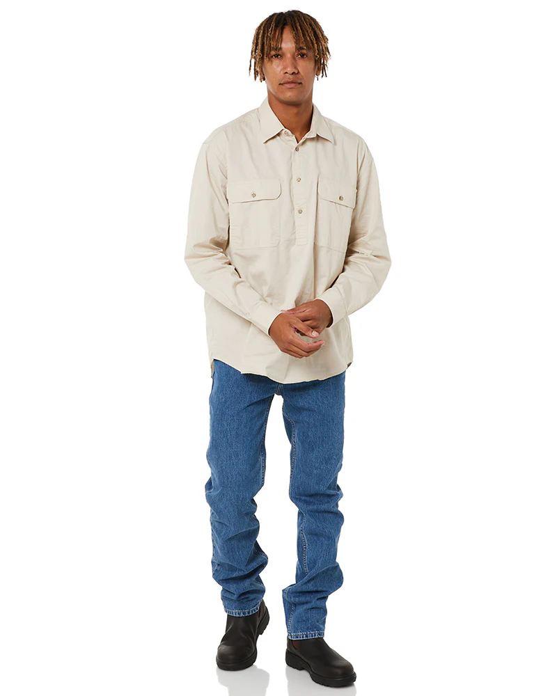 516 Straight Leg Jeans - Stonewash - Image 2
