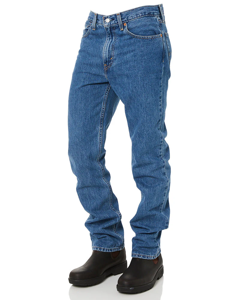 516 Straight Leg Jeans - Stonewash - Image 3