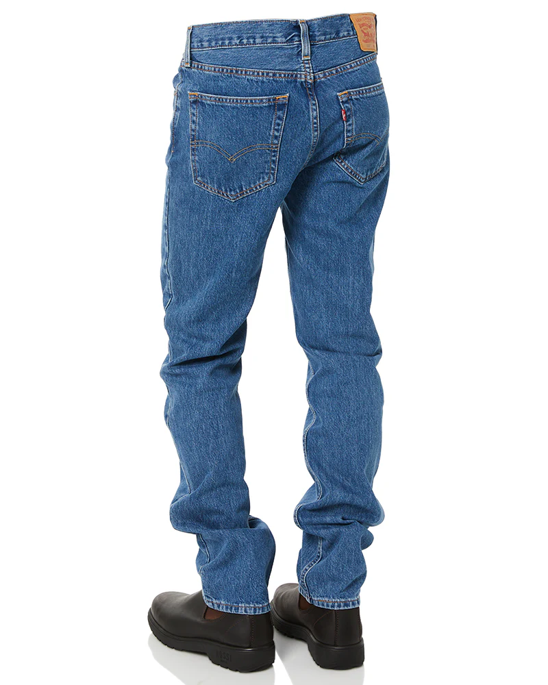 516 Straight Leg Jeans - Stonewash - Image 4
