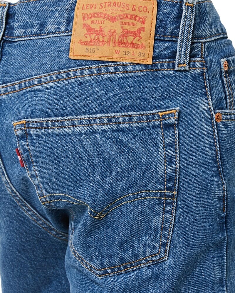 516 Straight Leg Jeans - Stonewash - Image 6