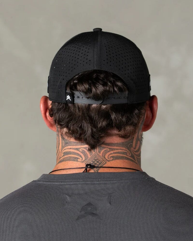 A Frame Performance Washable Hat - Black - Image 3