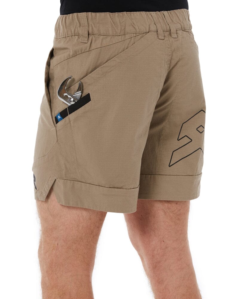Agility Short Cotton Ripstop - Khaki - Image 4