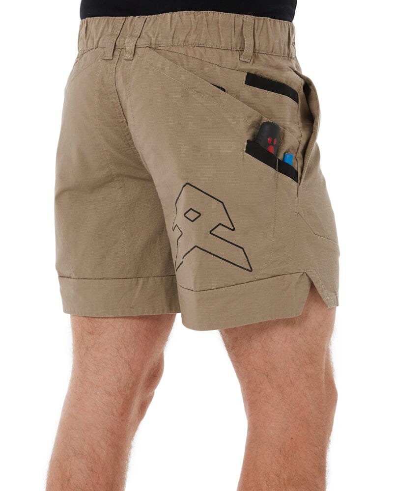 Agility Short Cotton Ripstop - Khaki - Image 5