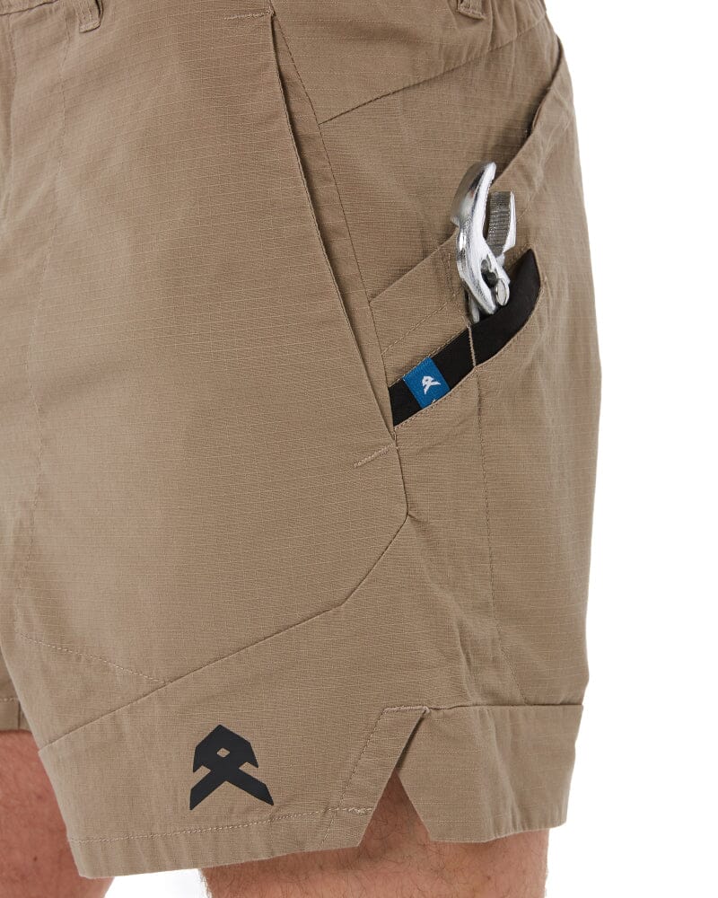 Agility Short Cotton Ripstop - Khaki - Image 7