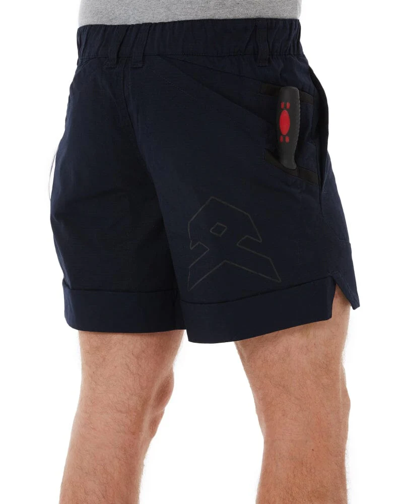 Agility Short Cotton Ripstop - Navy - Image 5