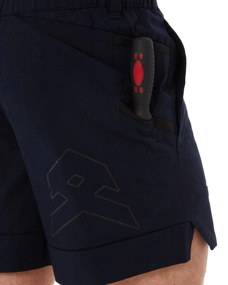 Agility Short Cotton Ripstop - Navy - Image 6