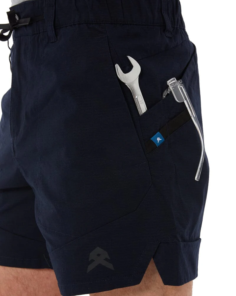Agility Short Cotton Ripstop - Navy - Image 7