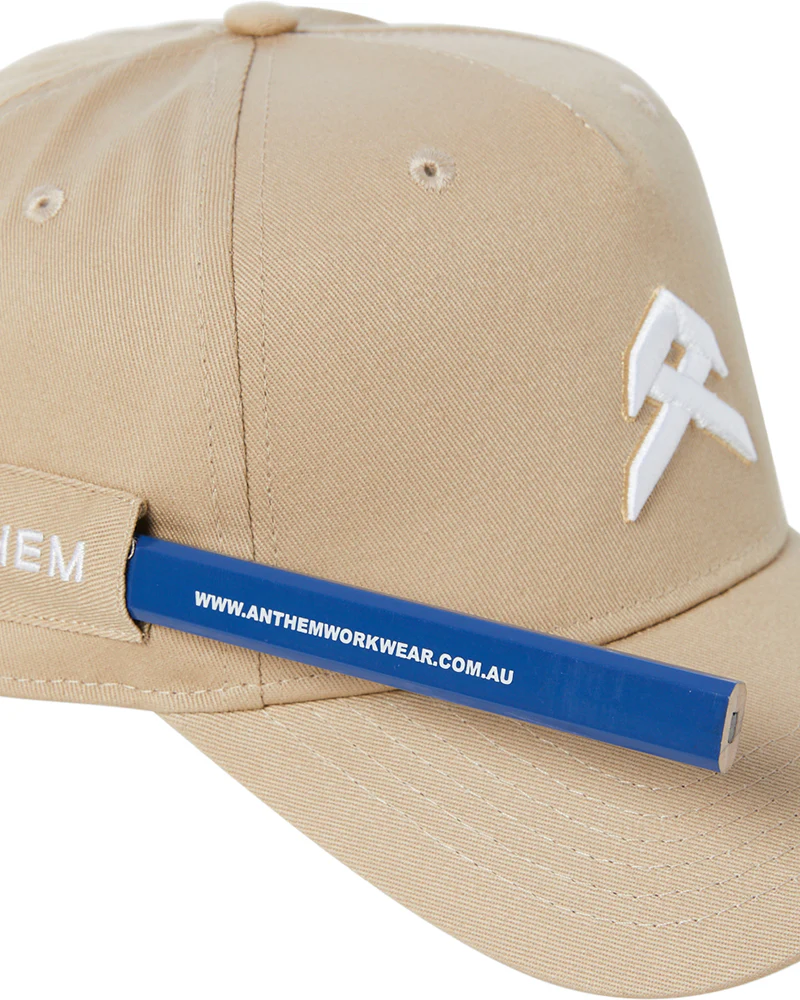 Carpenter A Frame Baseball Hat - Khaki - Image 4