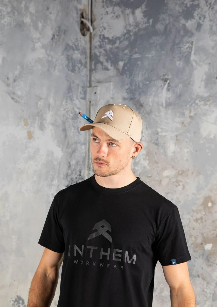 Carpenter A Frame Baseball Hat - Khaki - Image 5
