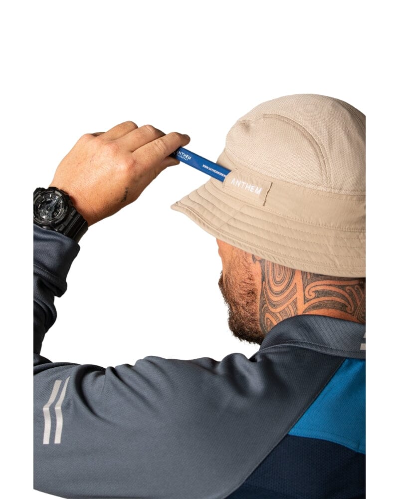 Carpenters Blank Bucket Hat - Khaki - Image 5