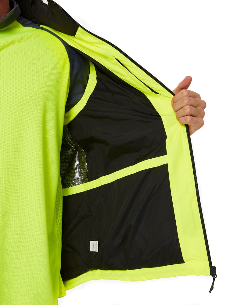 Hi Vis Puffer Vest - Yellow - Image 5
