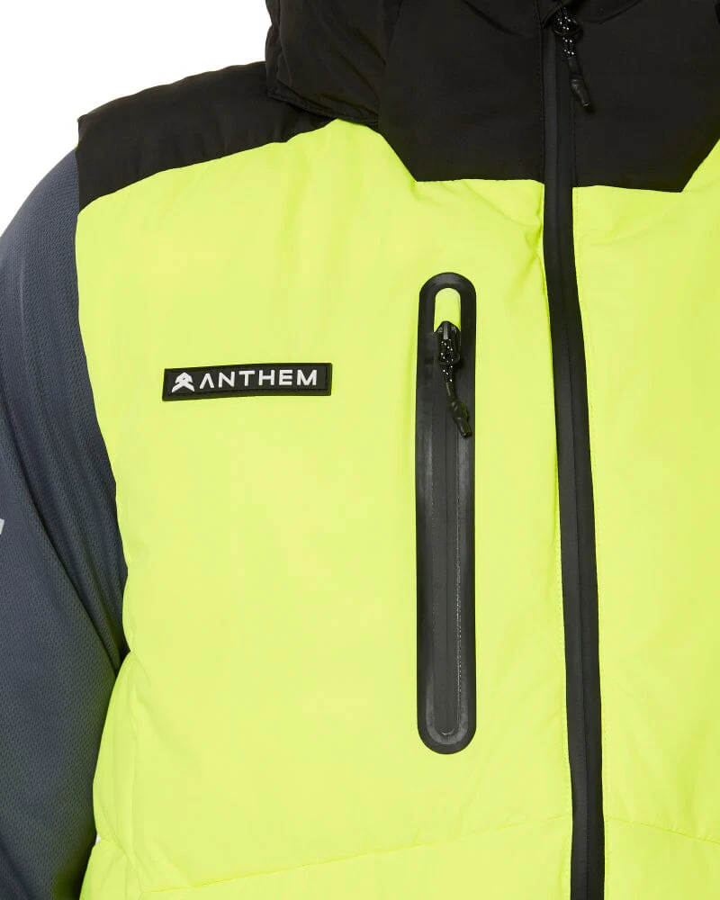 Hi Vis Puffer Vest - Yellow - Image 7