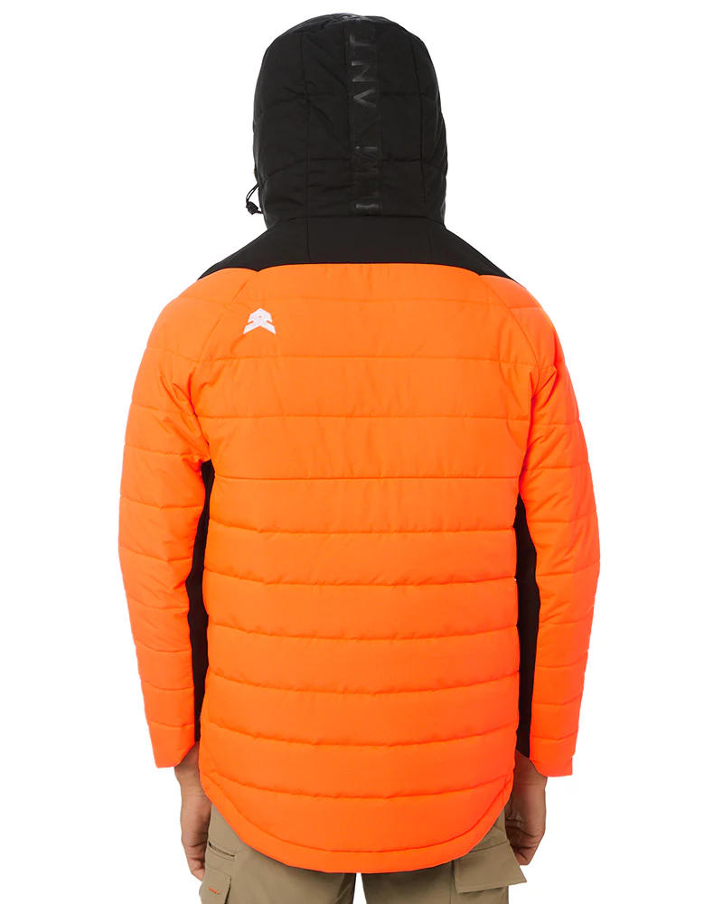 Performance Hi Vis Puffer Jacket - Orange - Image 4
