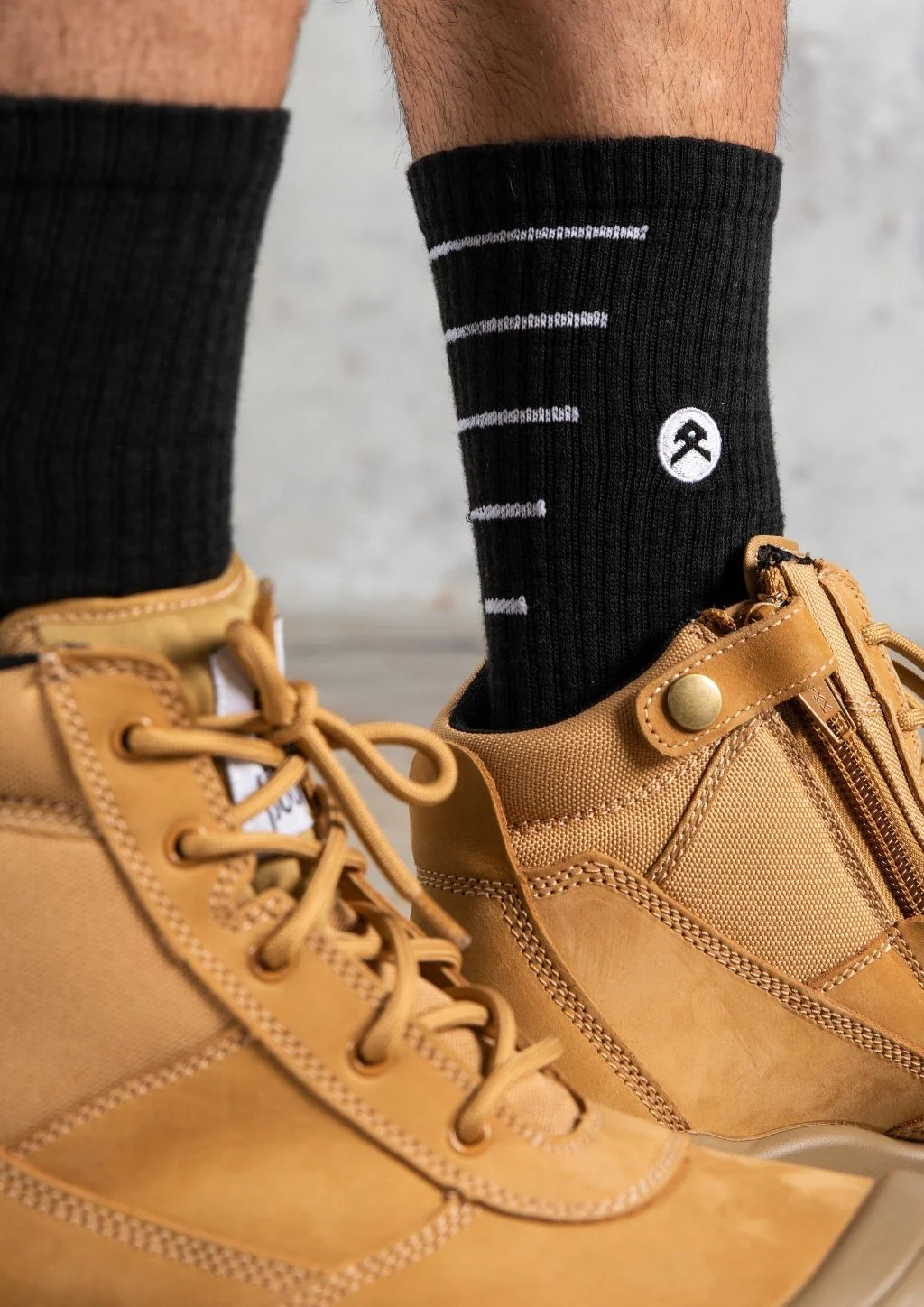 Bamboo Performance Socks 2 Pack - Black - Image 4
