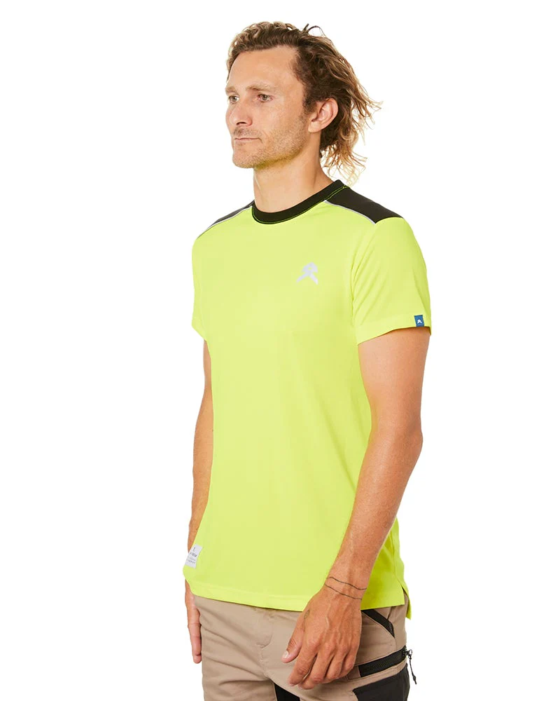 Performance Tee Hi Vis - Yellow - Image 3