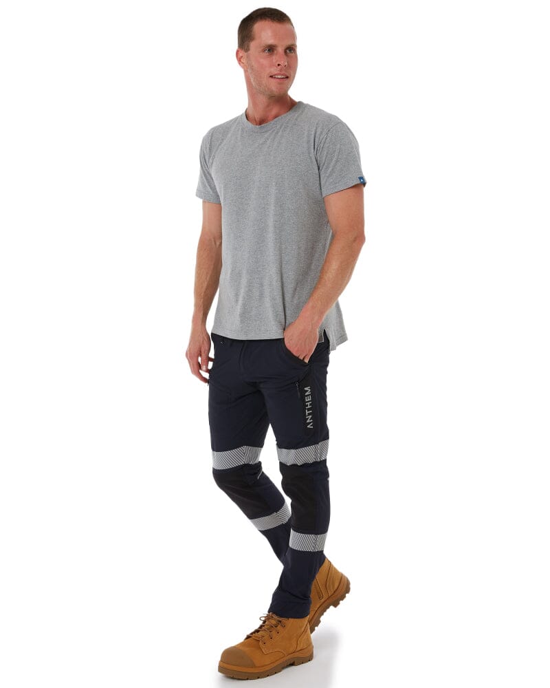 Taped Triumph Pant - Navy - Image 2