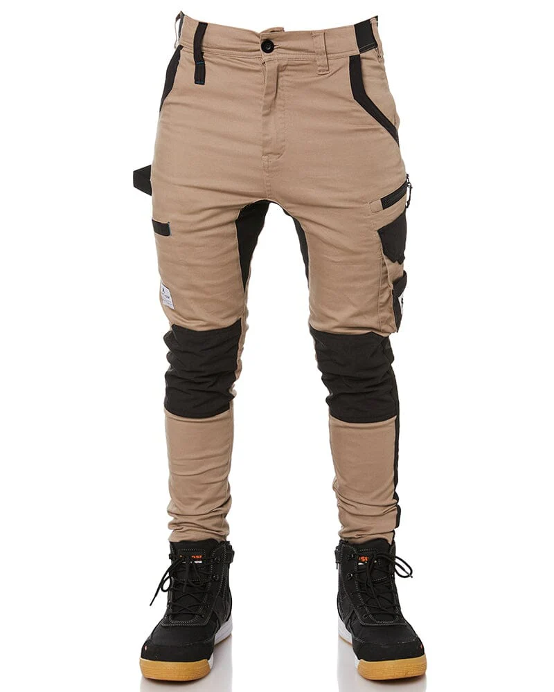 Tradies Victory Pant Twin Value Pack - Khaki - Image 2