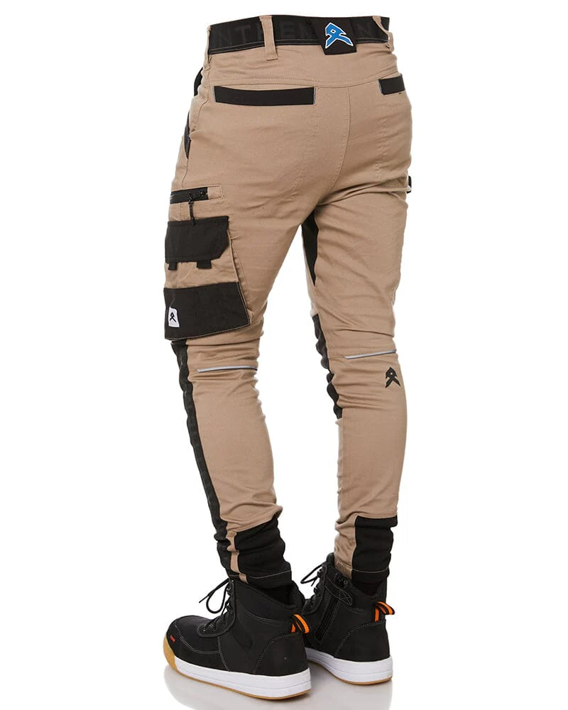 Tradies Victory Pant Twin Value Pack - Khaki - Image 4