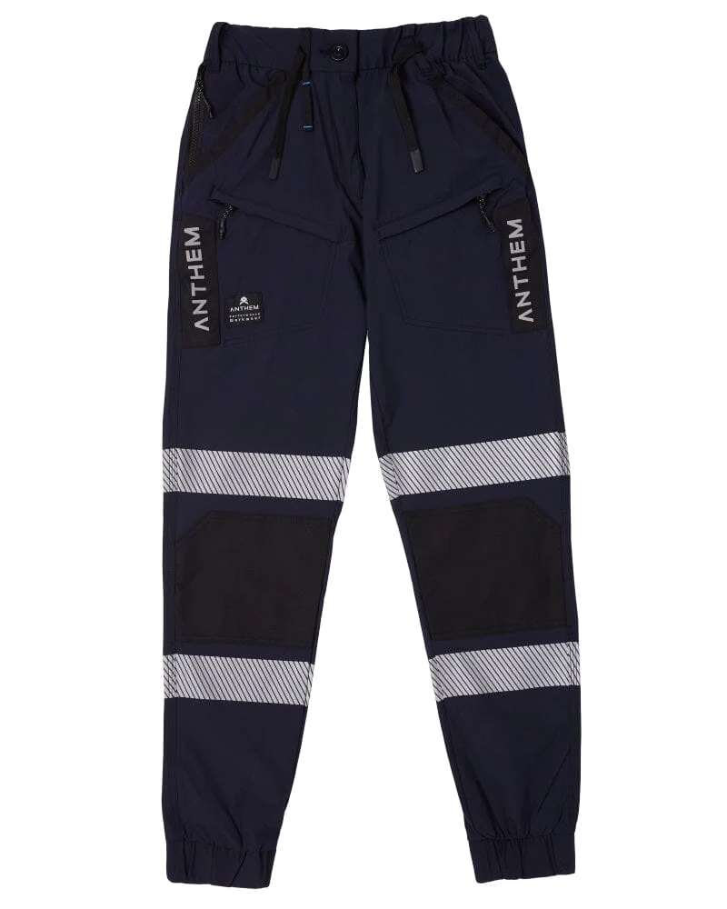 Womens Taped Triumph Pant - Navy - Image 5