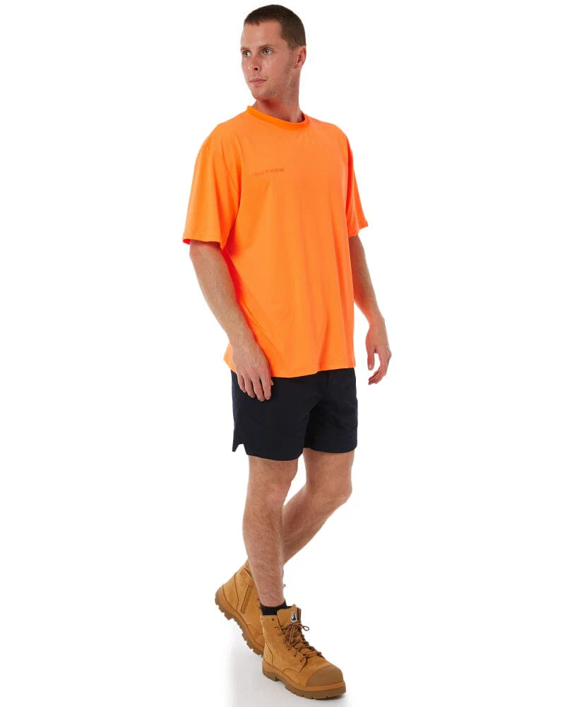 Ultimate Box Tee - Hi Vis Orange - Image 2