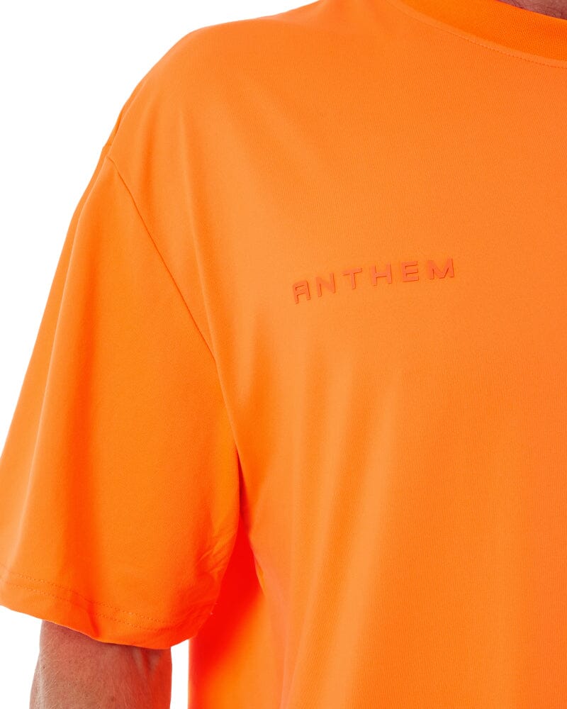 Ultimate Box Tee - Hi Vis Orange - Image 5