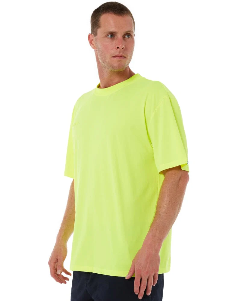 Ultimate Box Tee - Hi Vis Yellow - Image 3