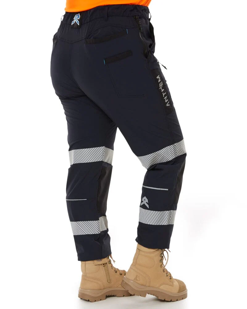 Womens Taped Triumph Pant - Navy - Image 10