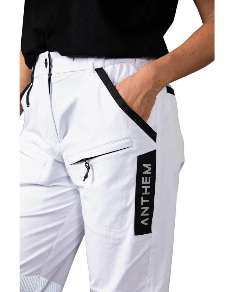 Womens Taped Triumph Pant - White - Image 5