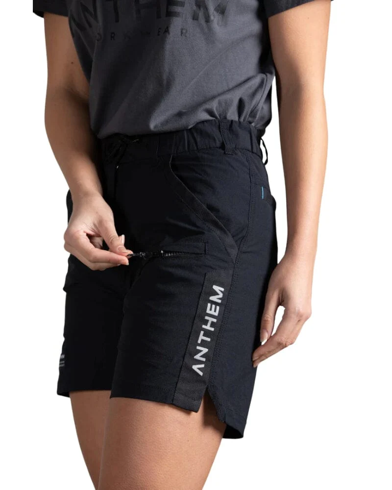 Womens Triumph Short - Black - Image 3