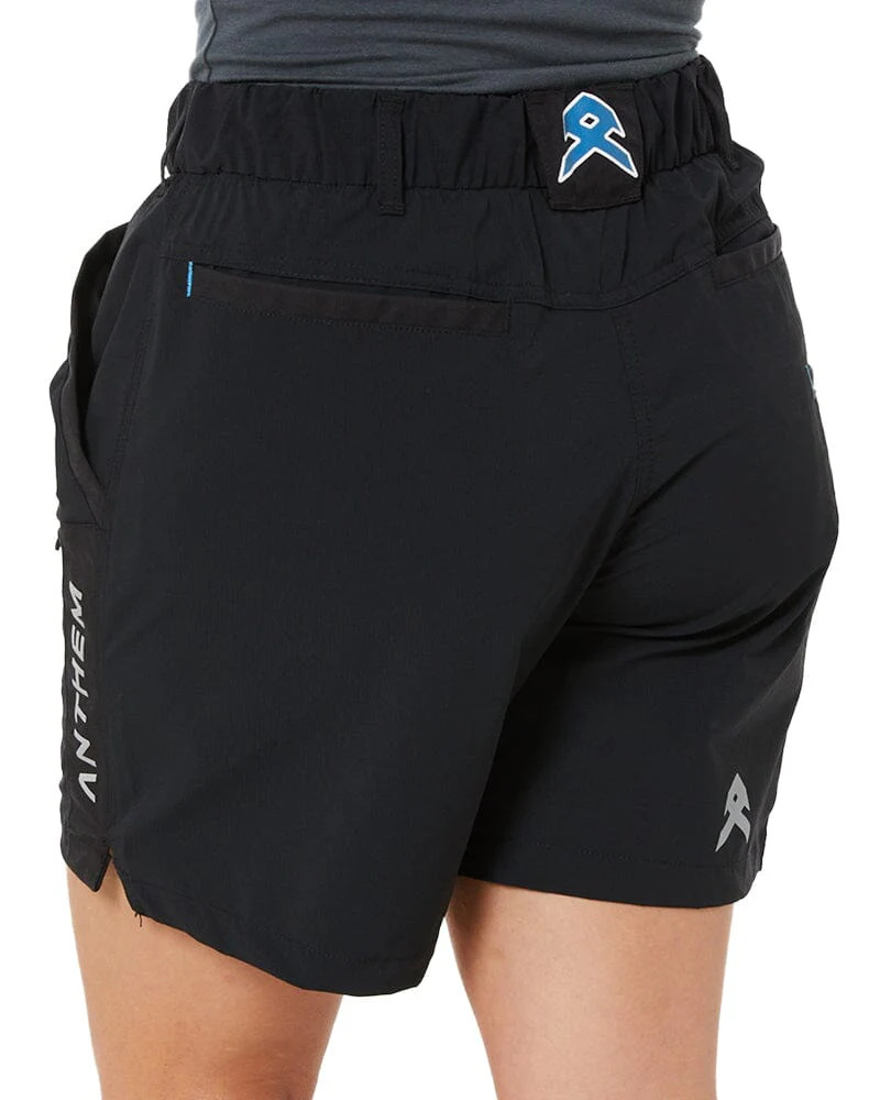 Womens Triumph Short - Black - Image 9