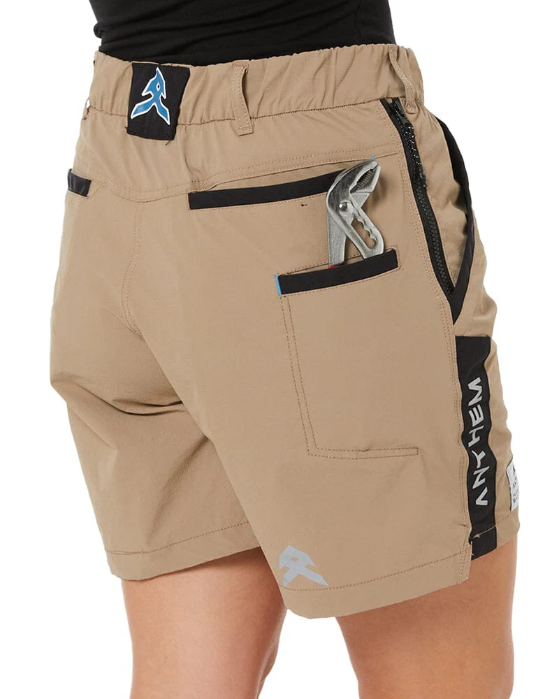 Womens Triumph Short - Khaki - Image 10