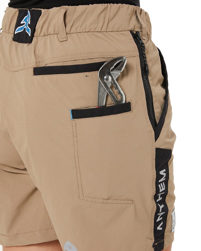 Womens Triumph Short - Khaki - Image 11