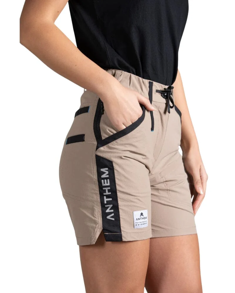 Womens Triumph Short - Khaki - Image 5