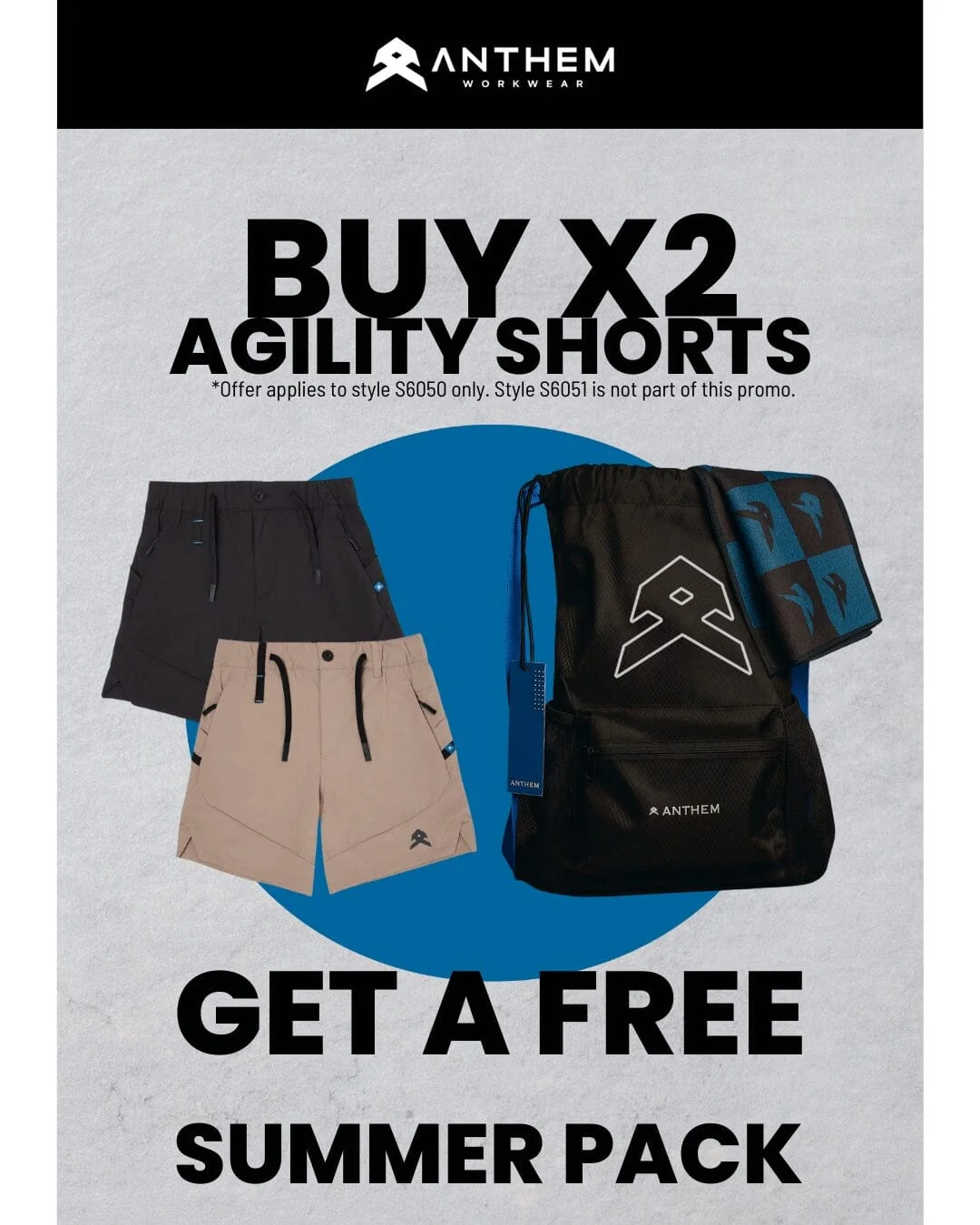 Anthem Summer Pack - Black/Blue - Image 2