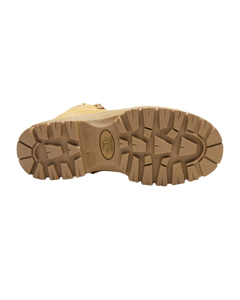 AT 45-630Z Hiker Safety Boot with Zip - Wheat - Image 6