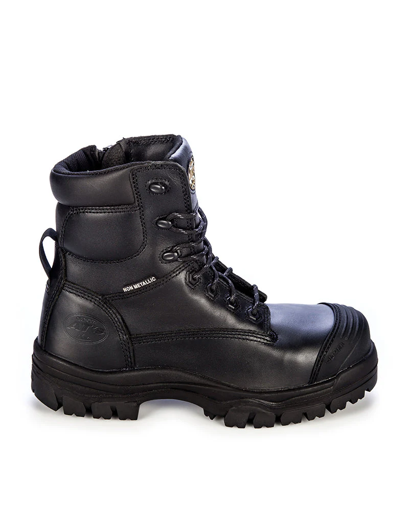 AT 45645z Composite Toe Zip Side Boot - Black - Image 4
