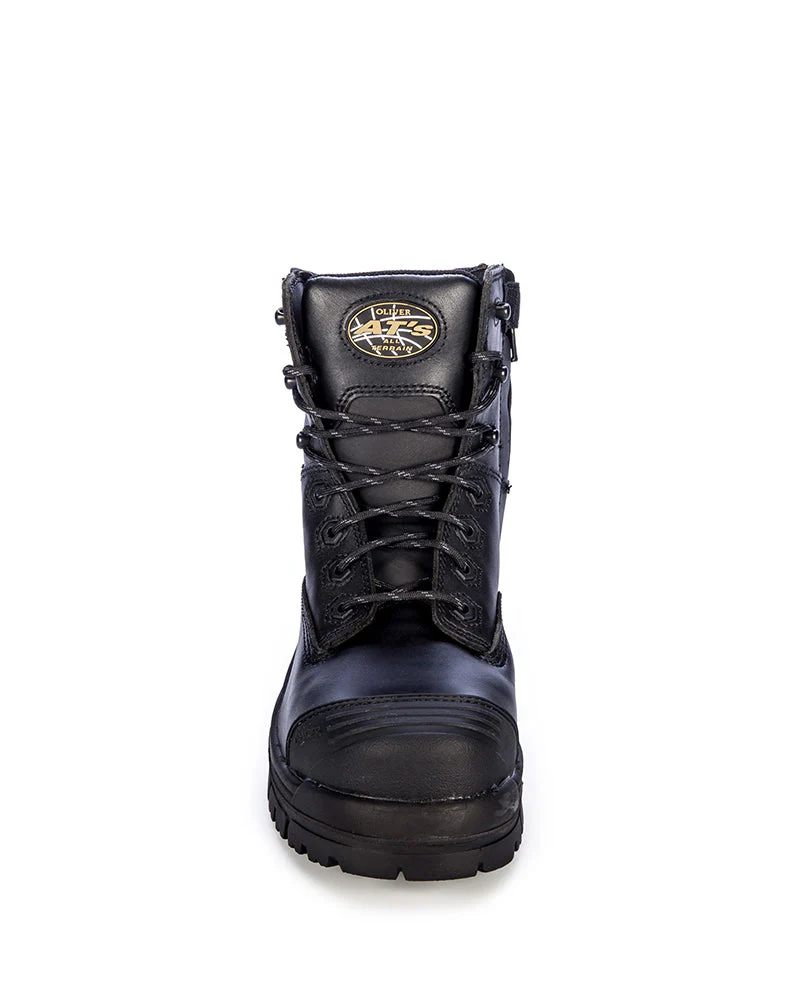 AT 45645z Composite Toe Zip Side Boot - Black - Image 5