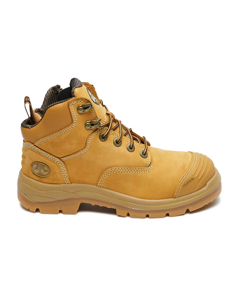 AT 55-330Z Hiker Safety Boot with Zip  - Wheat - Image 4
