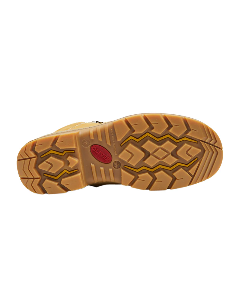 AT 55-330Z Hiker Safety Boot with Zip  - Wheat - Image 6