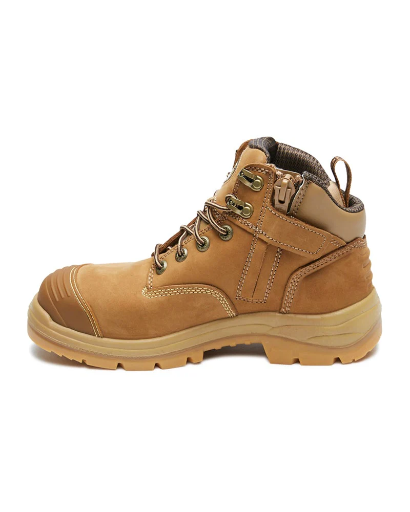 AT 55-350Z Hiker Safety Boot with Zip  - Stone - Image 2