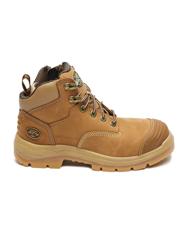 AT 55-350Z Hiker Safety Boot with Zip  - Stone - Image 4