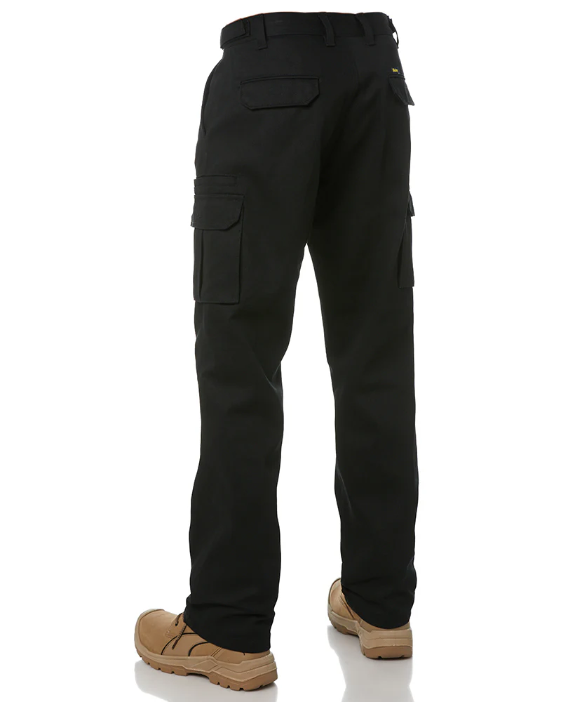 8 Pocket Cargo Pants - Black - Image 4