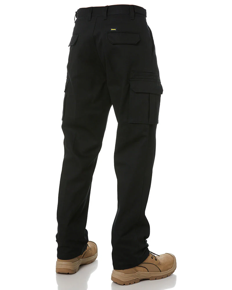 8 Pocket Cargo Pants - Black - Image 5