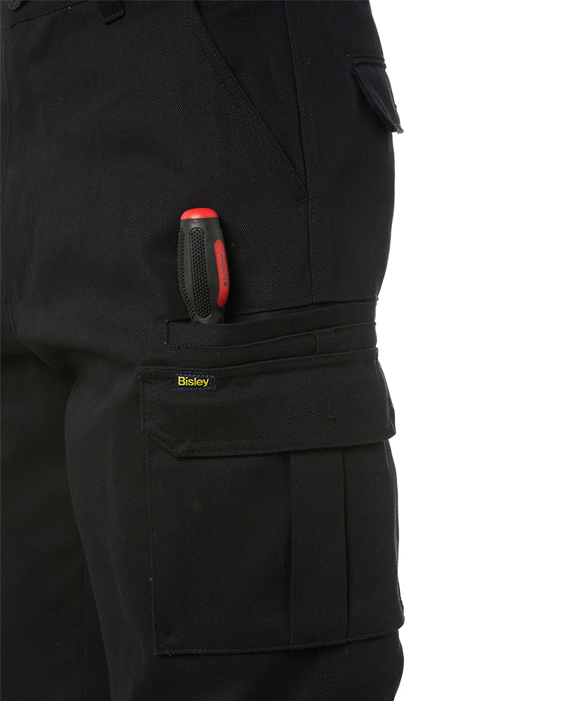 8 Pocket Cargo Pants - Black - Image 7