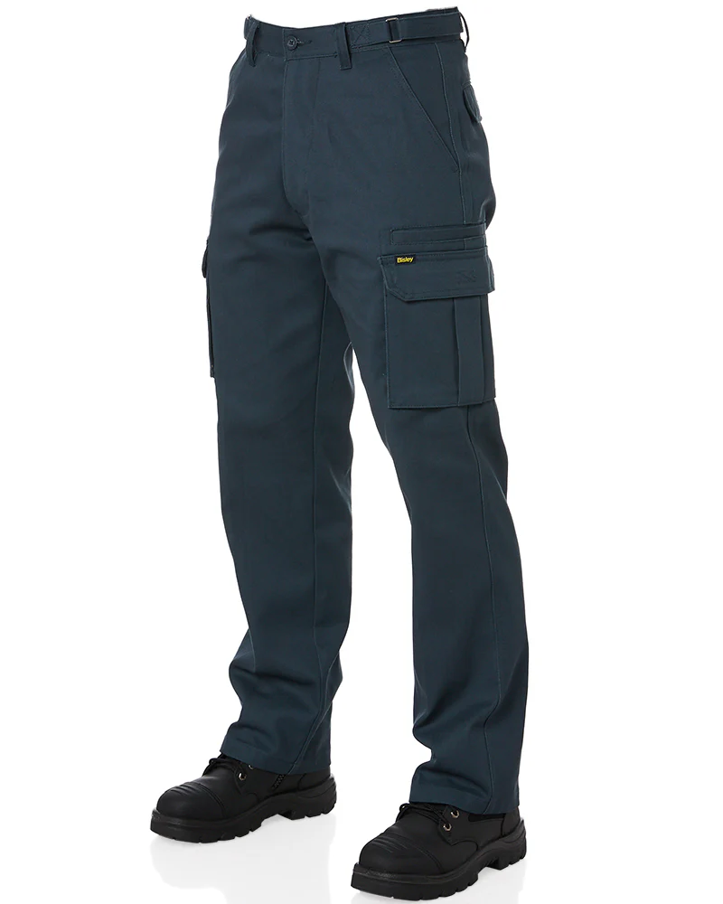 8 Pocket Cargo Pants - Bottle - Image 3