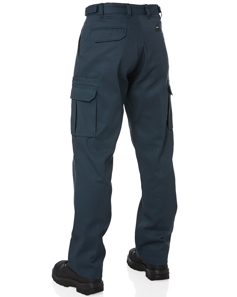8 Pocket Cargo Pants - Bottle - Image 4