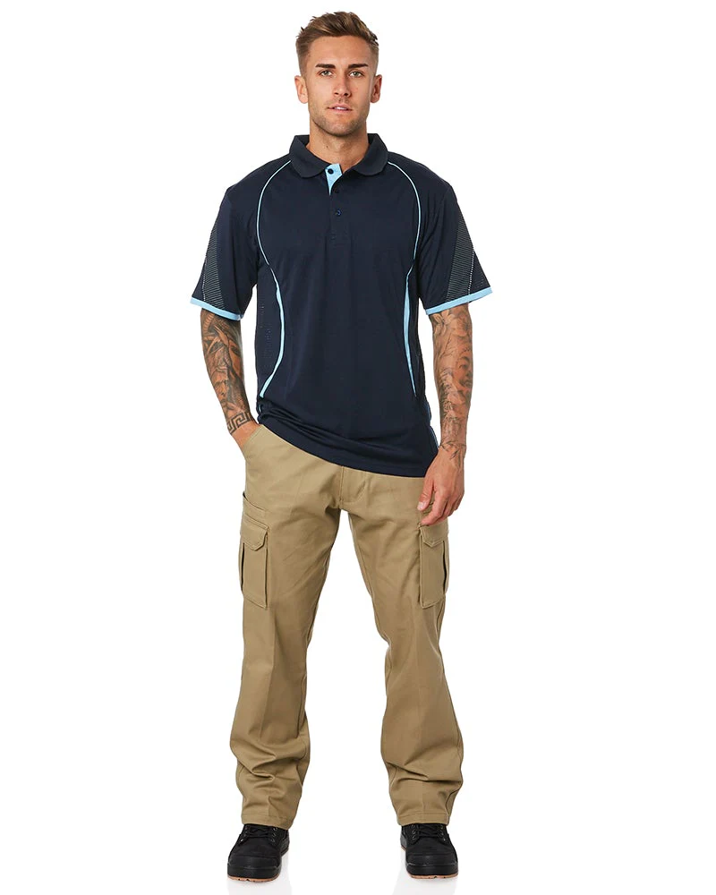 8 Pocket Cargo Pants - Khaki - Image 2