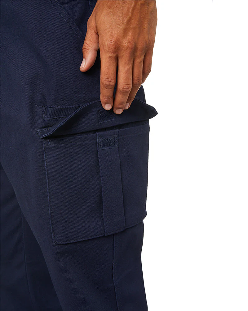 8 Pocket Cargo Pants - Navy - Image 7